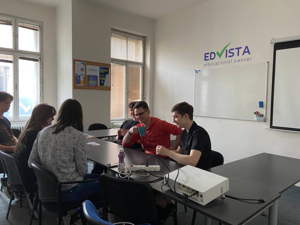 Навчання в кабінеті освітнього центру в Брно | EdVista