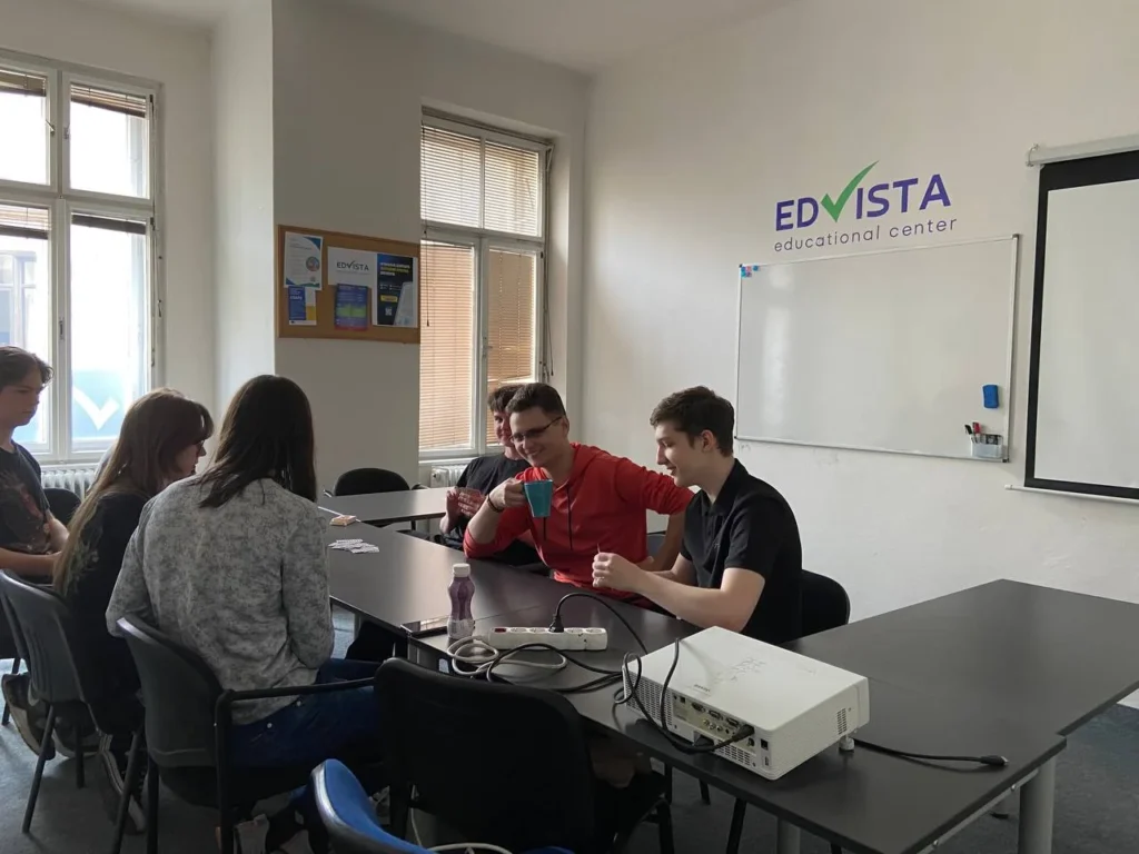 Навчання в кабінеті освітнього центру в Брно | EdVista
