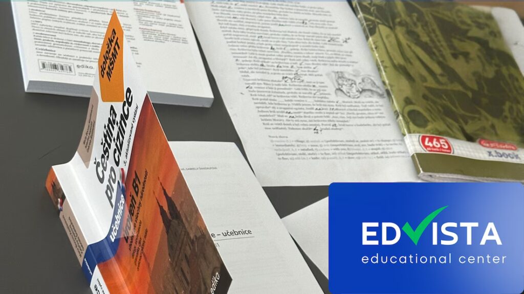 Книга по якій вчять чеську мову на курсах | EdVista