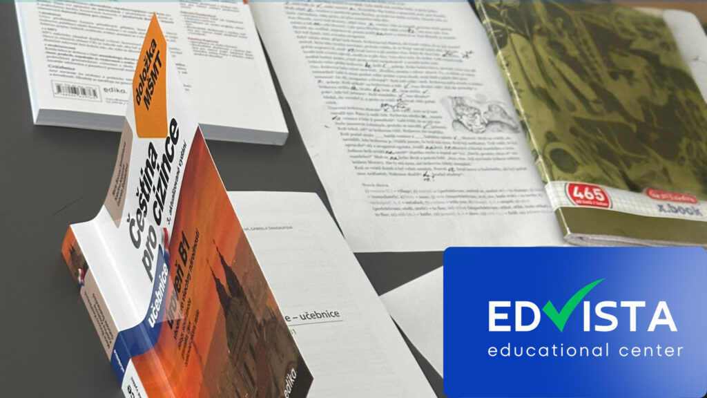 Книга по якій вчять чеську мову на курсах | EdVista