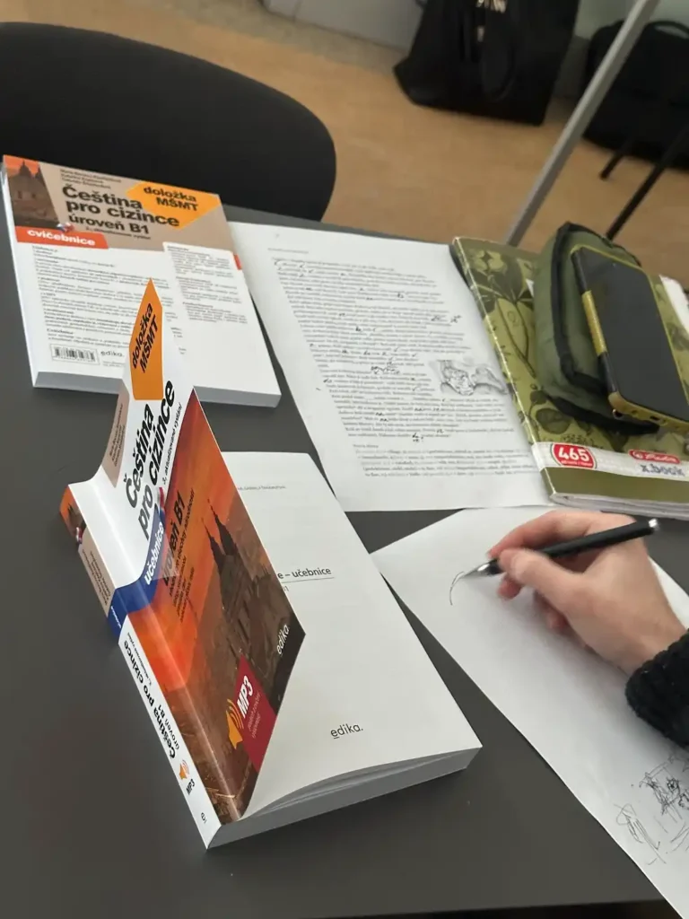 Навчальні матеріали з чеської мови рівня B1 для підготовки до вступу